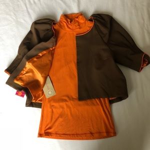 NEW Lissa Mar 100% silk lined Blazer & Shirt